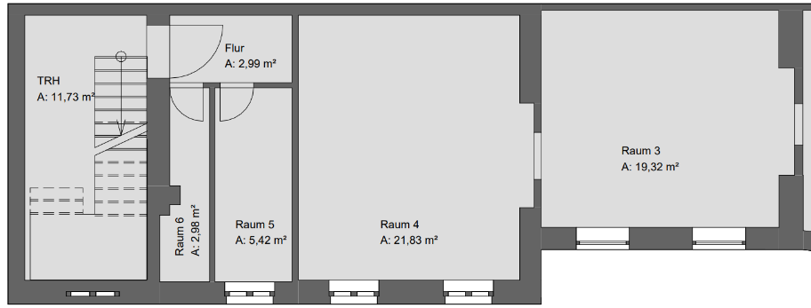 2-Zimmer-Wohnung im Erdgeschoss nahe Ku’damm