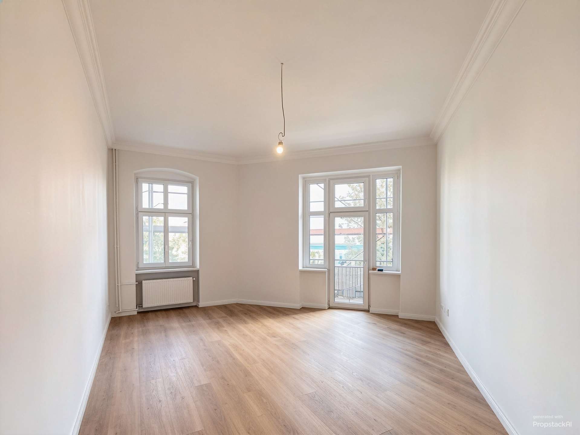 Renovierte 2-Zi. Whg. mit EBK und 2 Balkonen an der Residenzstr.