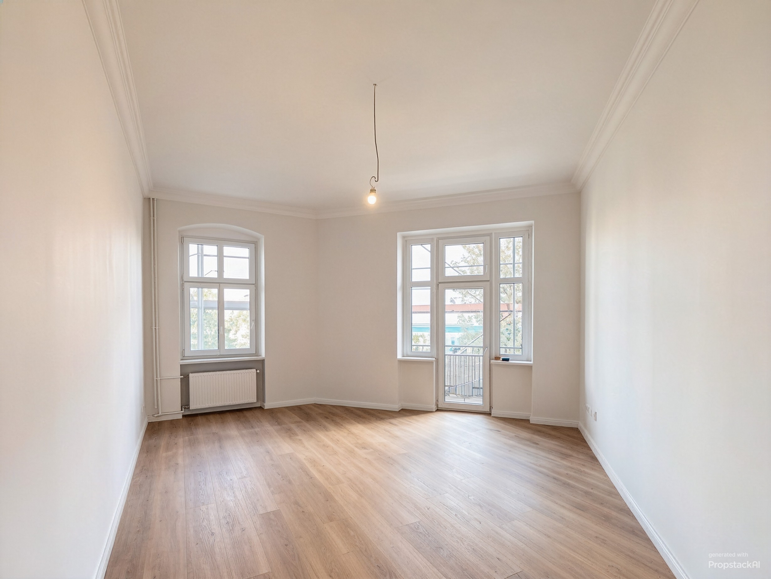 Renovierte 2-Zi. Whg. mit EBK und 2 Balkonen an der Residenzstr.