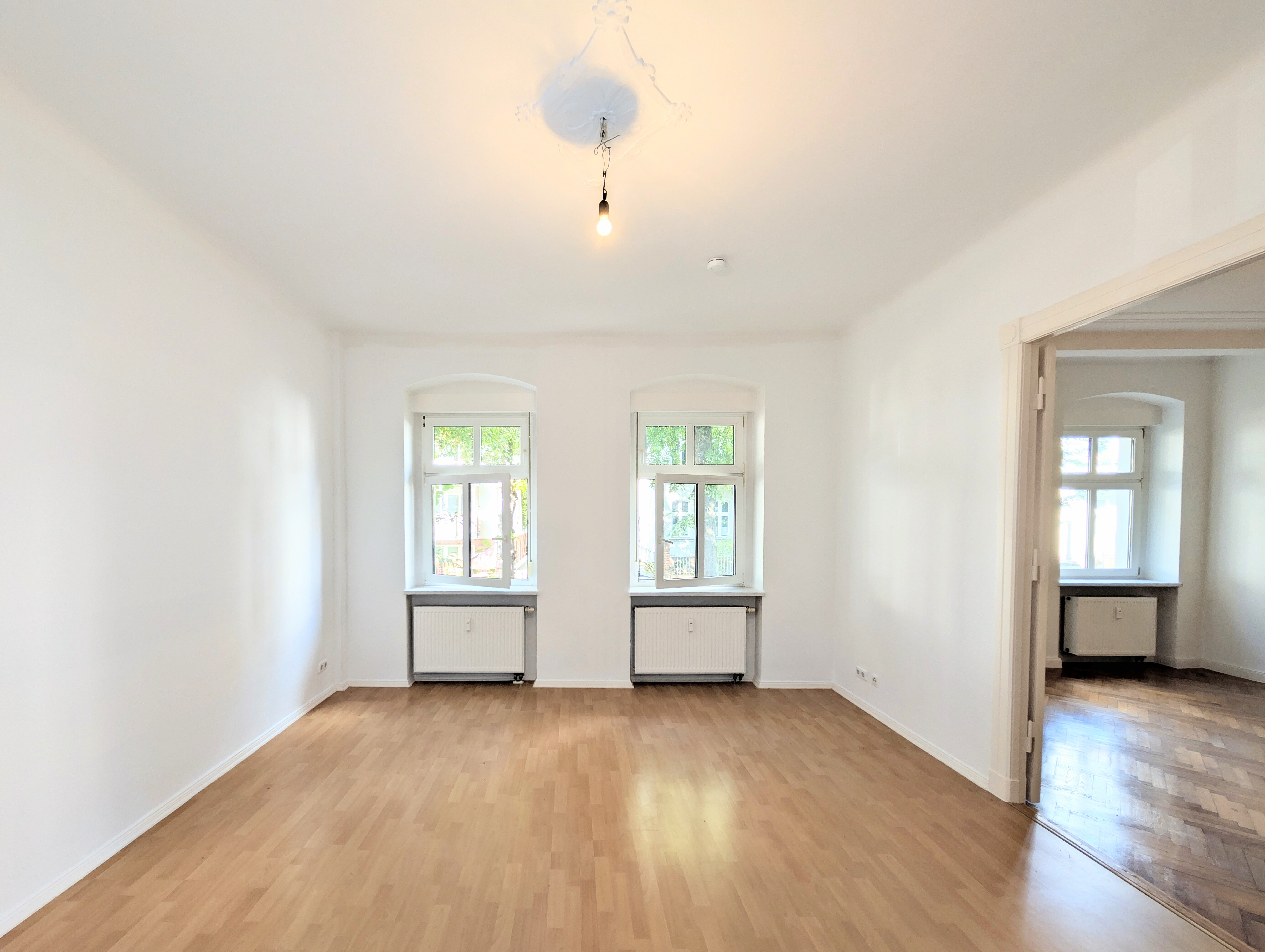 3-Zimmer-Hochparterrewohnung mit Einbauküche & Gemeinschaftsgarten in Berlin-Pankow