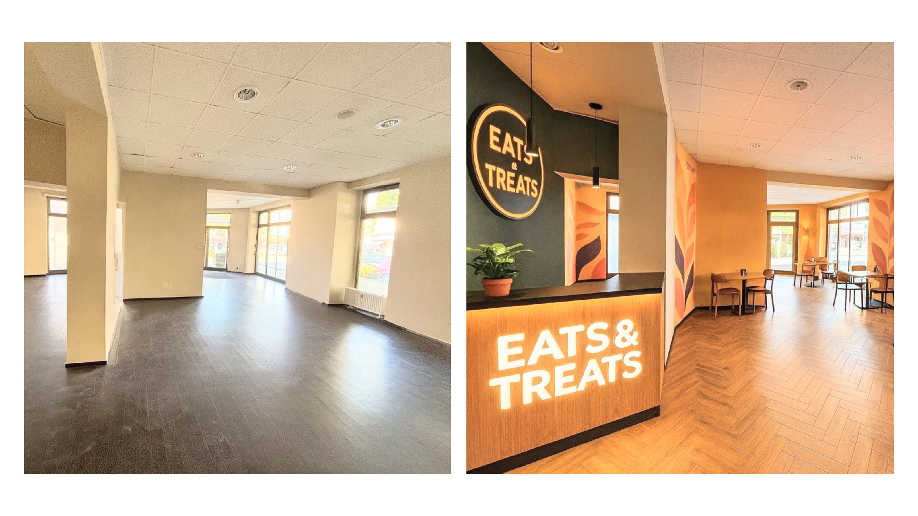 Top-Lage in Berlin-Tegel: 323 m² Eckfläche mit Rundum-Schaufenstern an der Berliner Straße