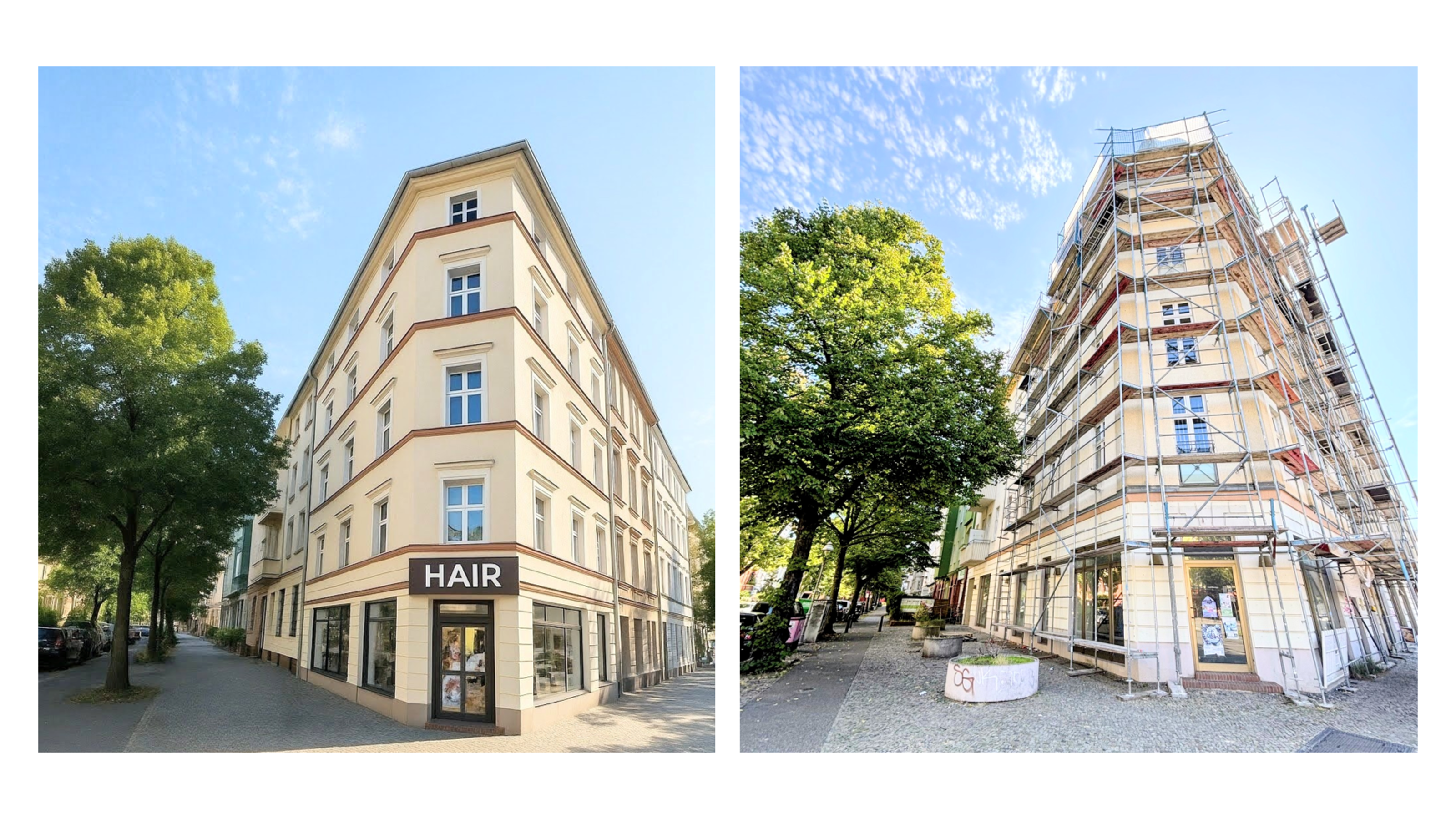 Top-Lage in Berlin-Tegel: 323 m² Eckfläche mit Rundum-Schaufenstern an der Berliner Straße