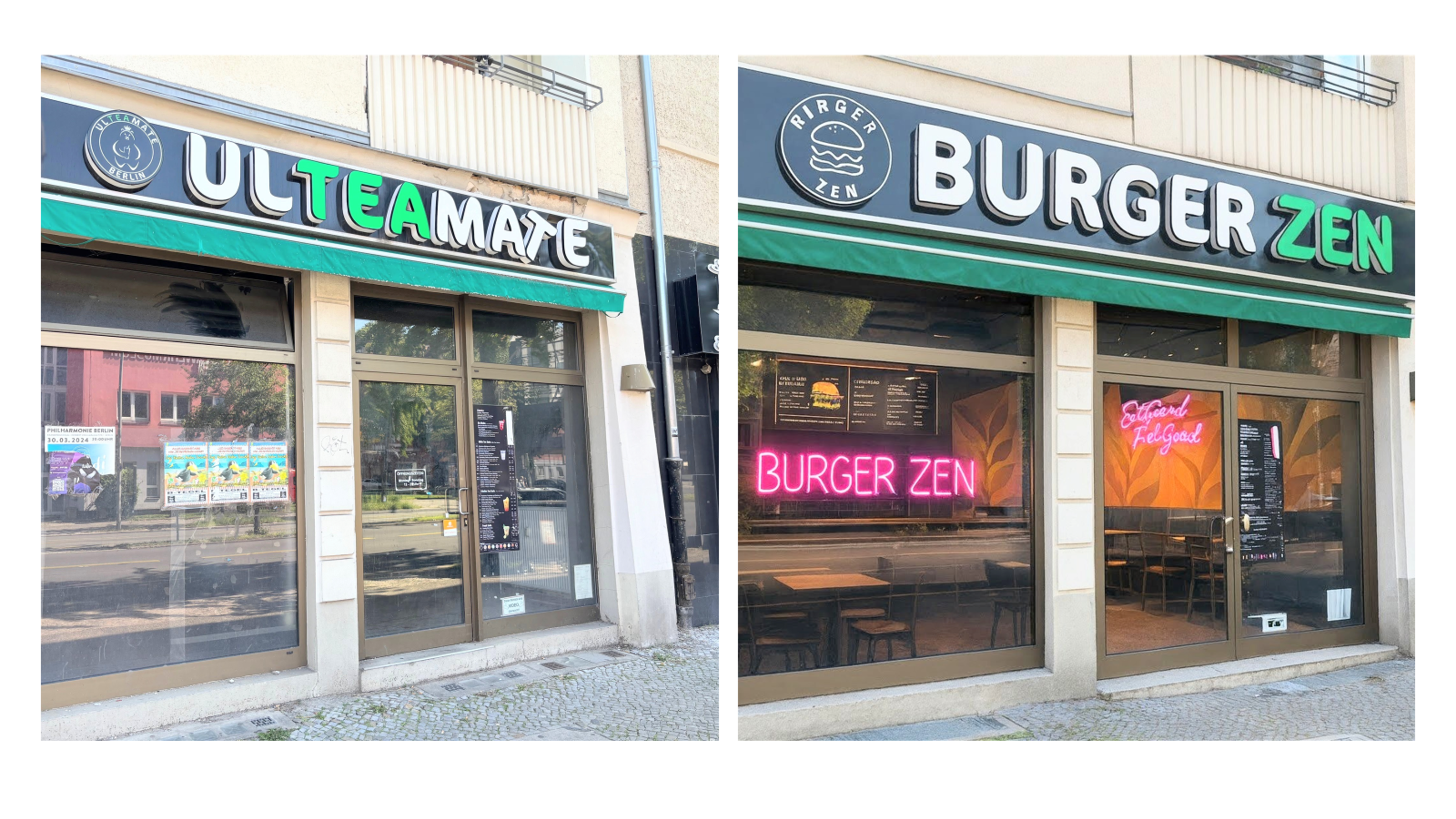 Top-Lage in Berlin-Tegel: 323 m² Eckfläche mit Rundum-Schaufenstern an der Berliner Straße