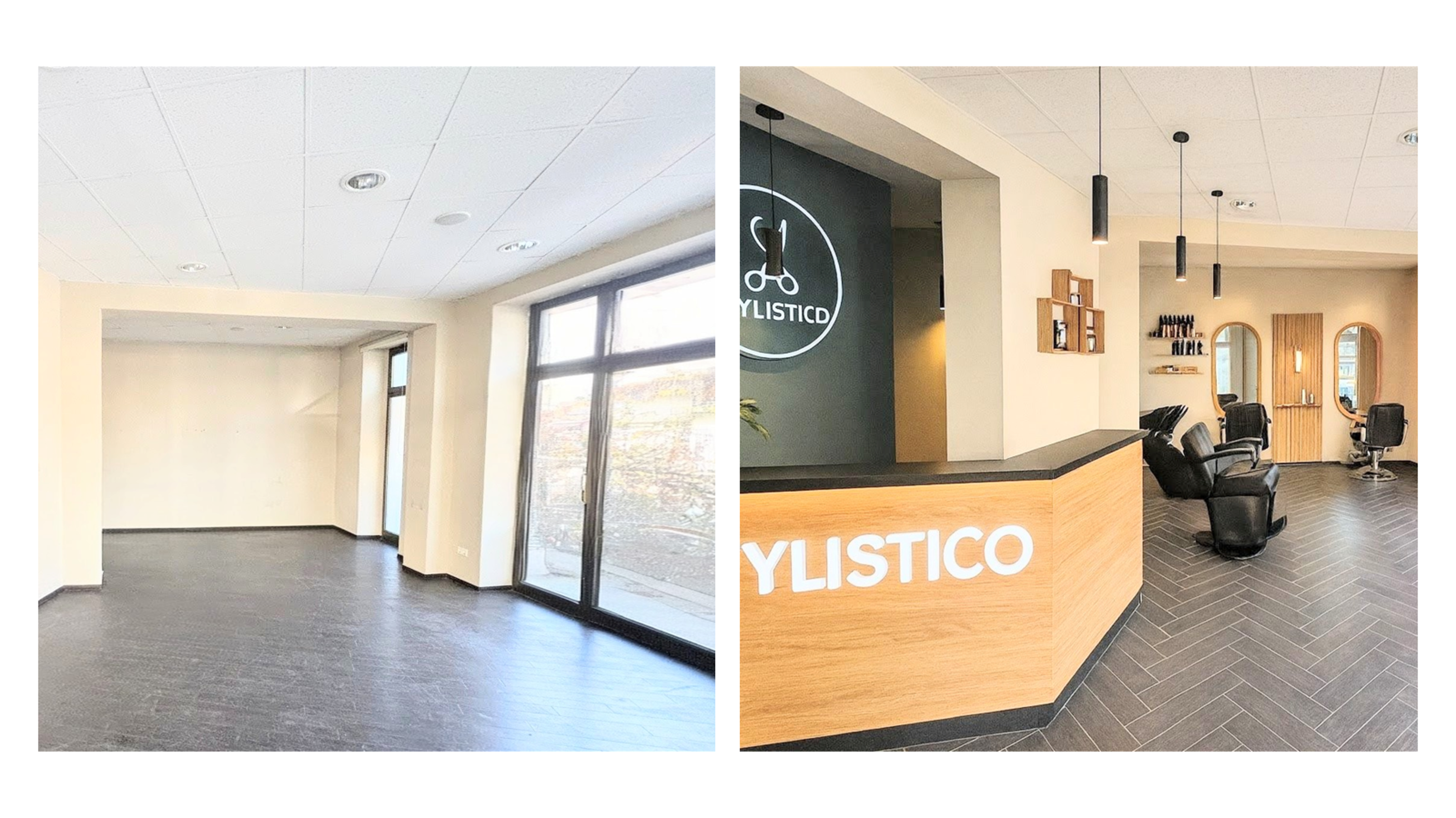 Top-Lage in Berlin-Tegel: 323 m² Eckfläche mit Rundum-Schaufenstern an der Berliner Straße