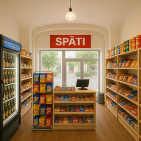 Top Gewerbefläche in Friedenau – ideal für Späti, Café oder Studio (EG+UG)