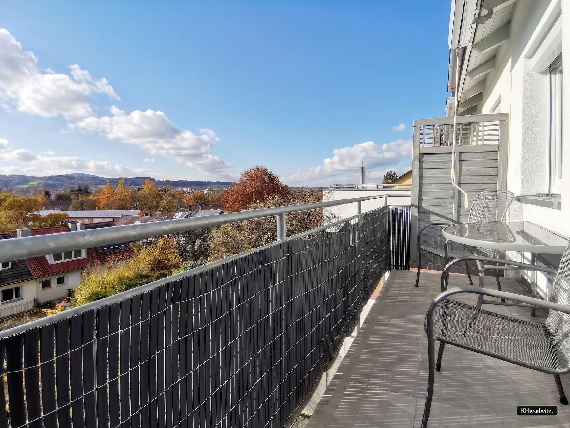 Balkon – Etagenwohnung in Kempten