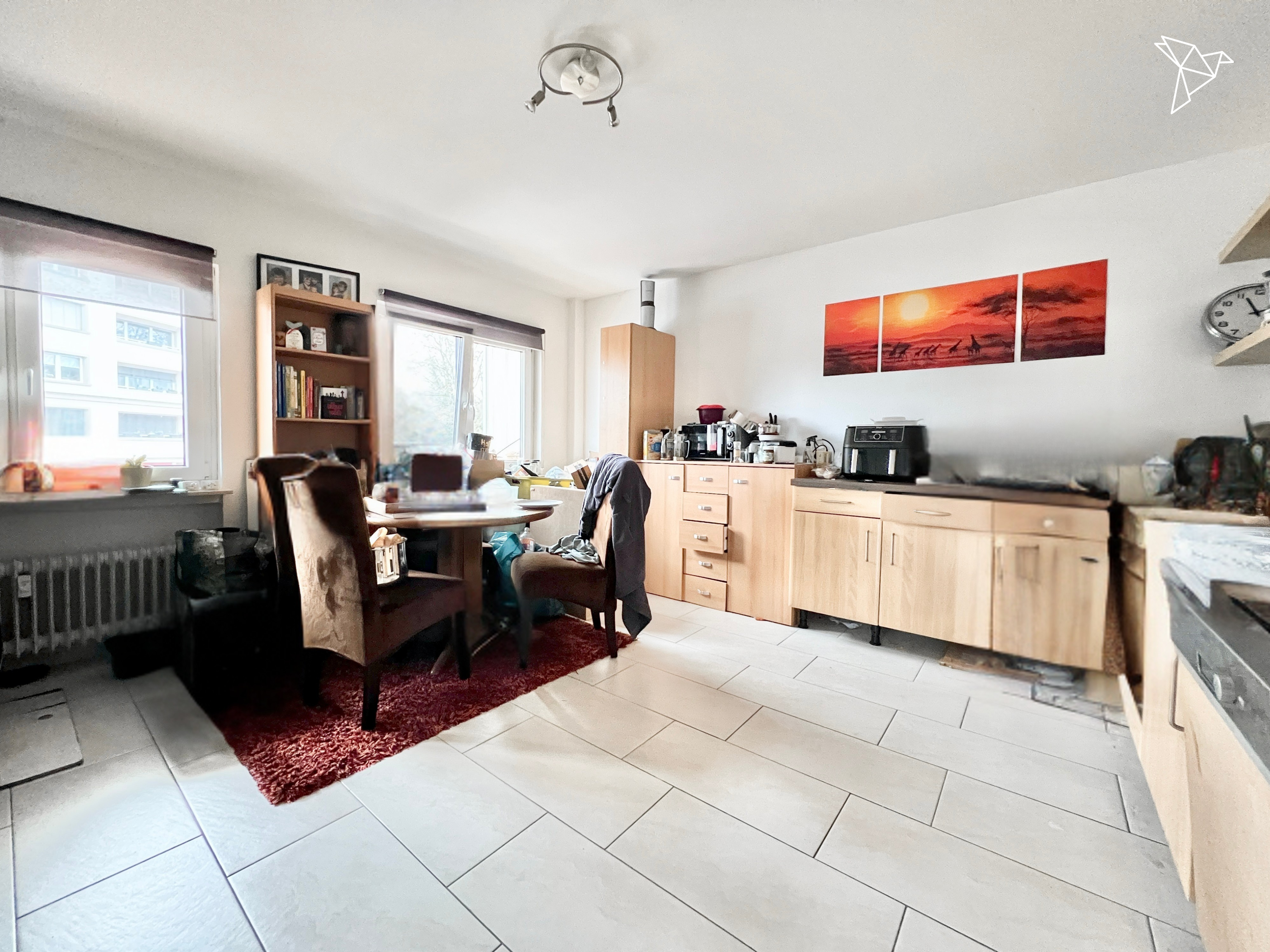 STARKE RENDITE 💰 Charmante 2-Zimmer-Wohnung mit großer Loggia in Hanau!