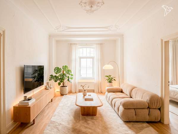 A - LAGE SACHSENHAUSEN 💎 Kernsanierter Altbau mit hohen Decken in absoluter Bestlage Frankfurts!