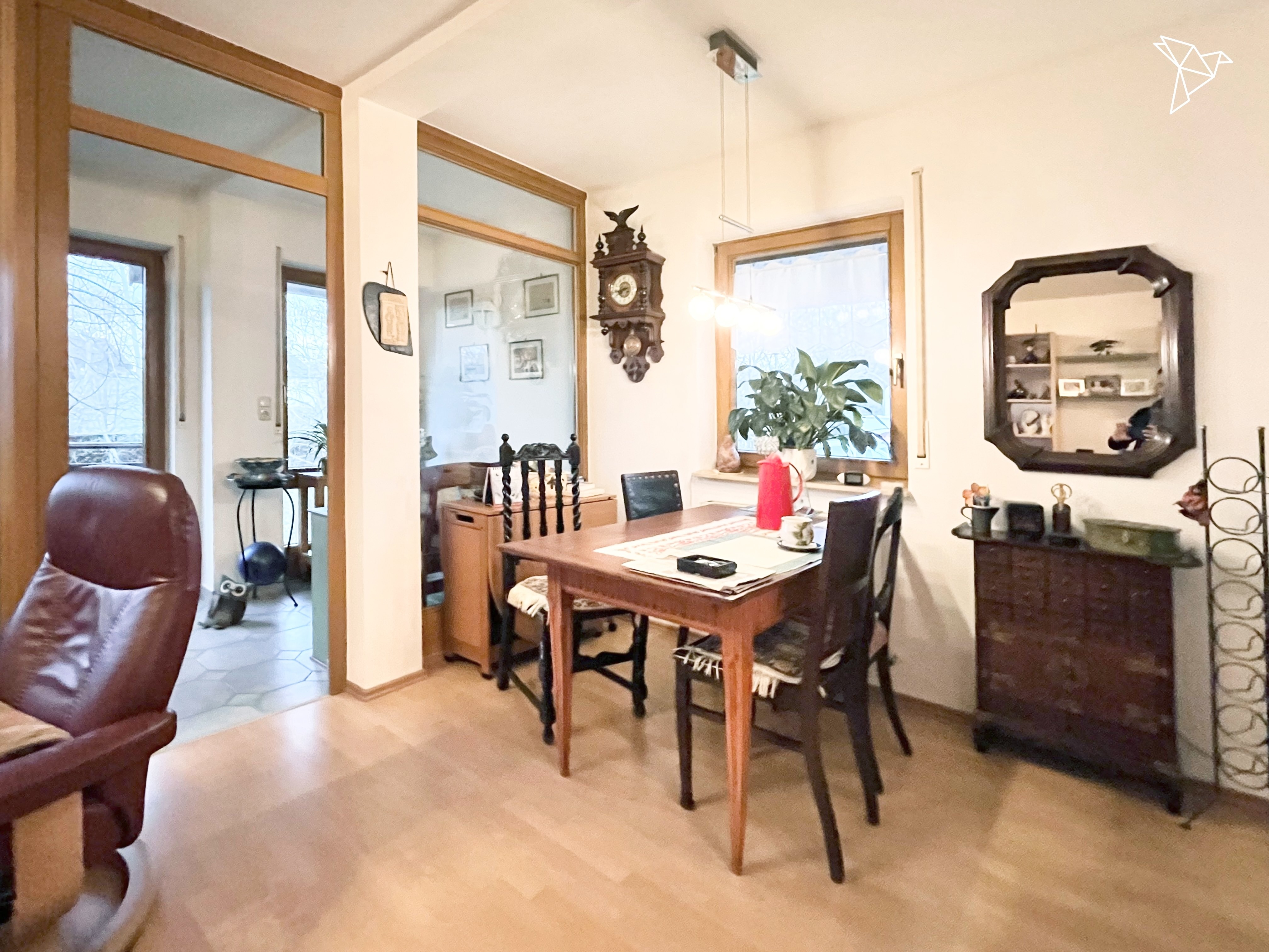SONNEN-GARANTIE 💰 Helle 2-Zimmer-Wohnung mit Wintergarten in Mühlheim am Main!