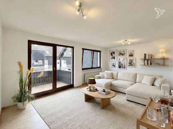 MODERN, KOMPAKT, BEZUGSBEREIT  🔑 Helle 2-Zimmer-Wohnung mit Balkon und Stellplatz in Bad Homburg!