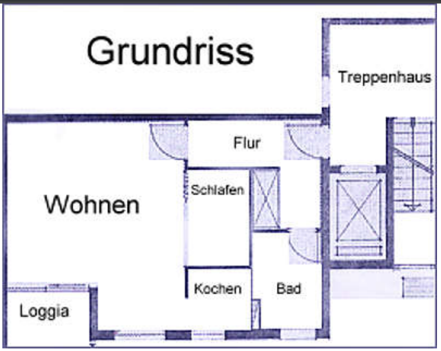 ZENTRALE LAGE - Modernisierte 1,5-Zimmer-Wohnung in Neu-Isenburg!
