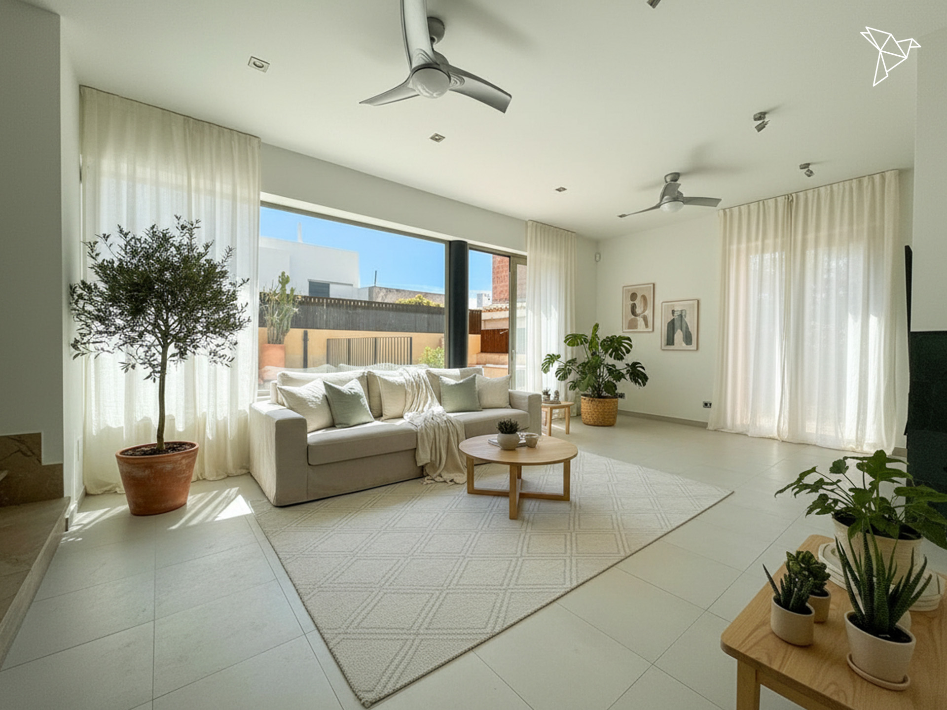 SONNIGE MOMENTE 🌄 Modernes Stadthaus mit Meerblick und Pool in Genova Mallorca!