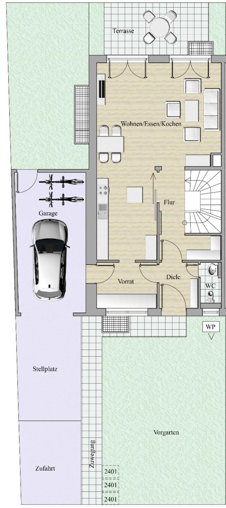 NEUBAU AM FELDRAND 🏡 A+ Doppelhaushälfte in Wiesbaden-Auringen!