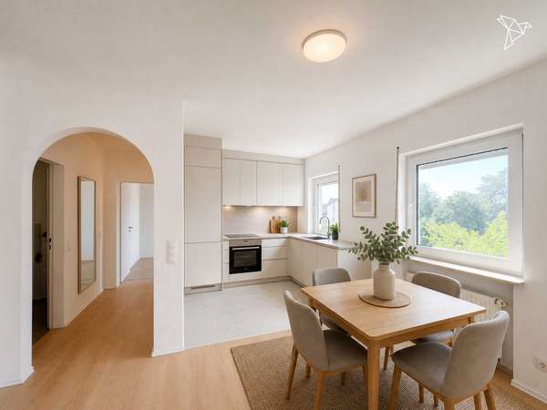 RUHIG WOHNEN, ZENTRAL LEBEN 🌇 Modernisierte Etagenwohnung mit Charme in Dreieich!