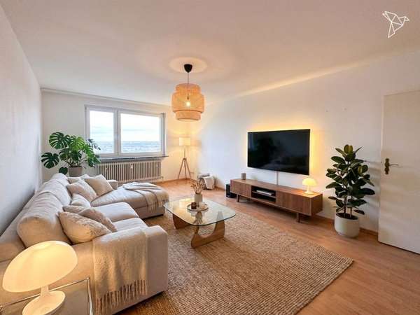 LICHTDURCHFLUTETES WOHNEN MIT A+ EFFIZIENZ 🌿 2-Zimmer-Wohnung mit Balkon im 13. Stock in Hanau!