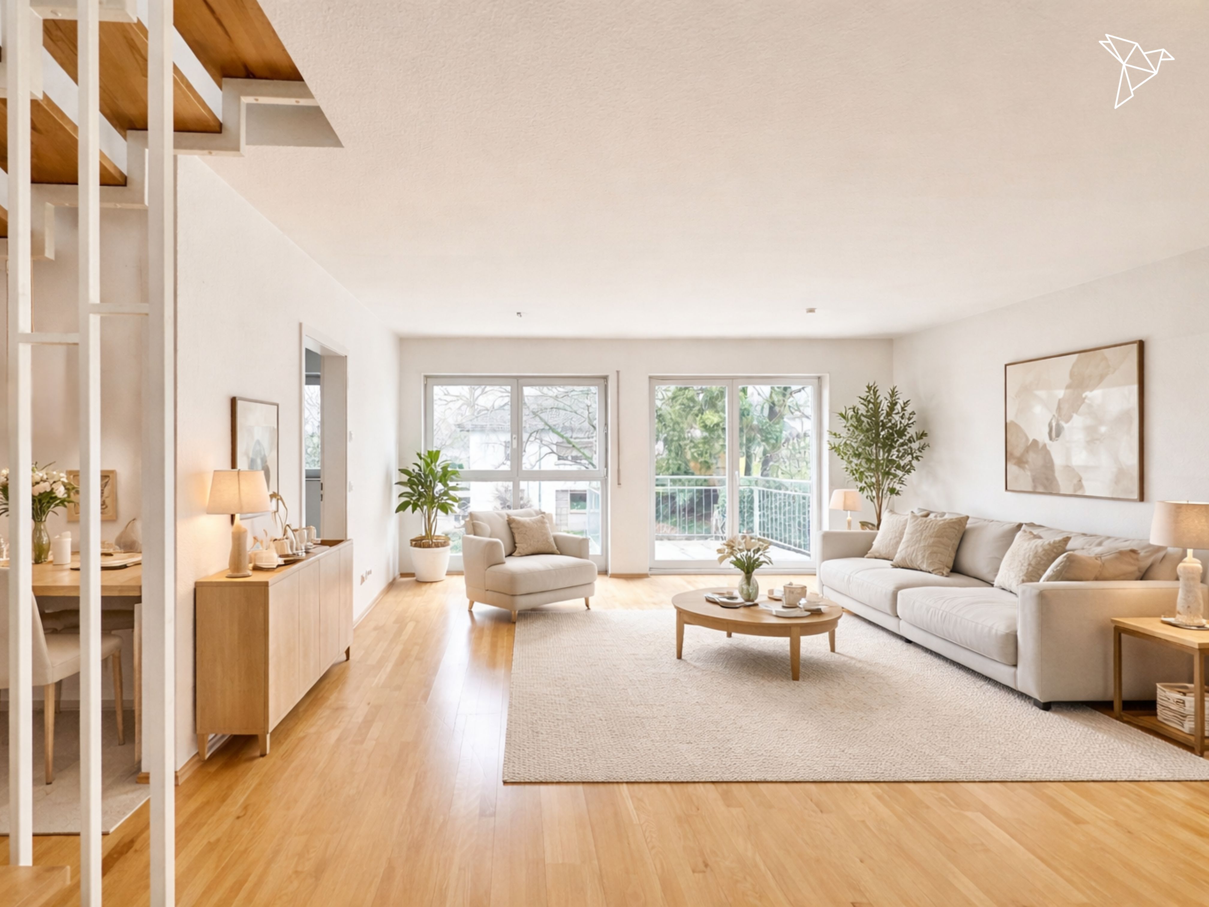 MAISONETTE MIT DACHTERRASSE 🤩 Moderne 3-Zimmer-Wohnung in Mainz-Laubenheim!