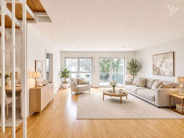 MAISONETTE MIT DACHTERRASSE 🤩 Moderne 3-Zimmer-Wohnung in Mainz-Laubenheim!