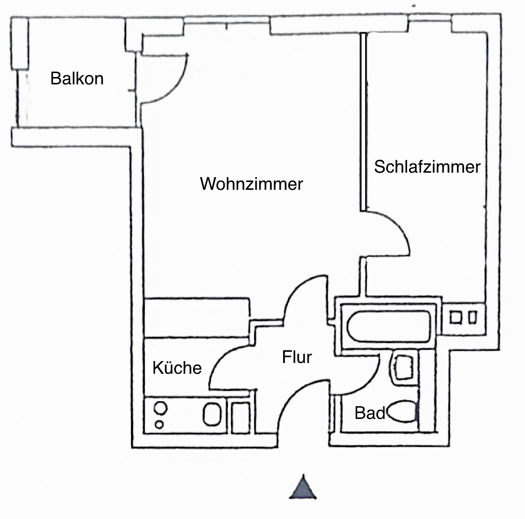 RAUMWUNDER MIT CHARME 🤩 Attraktive 2-Zimmer-Wohnung in zentraler Lage von Niederursel!