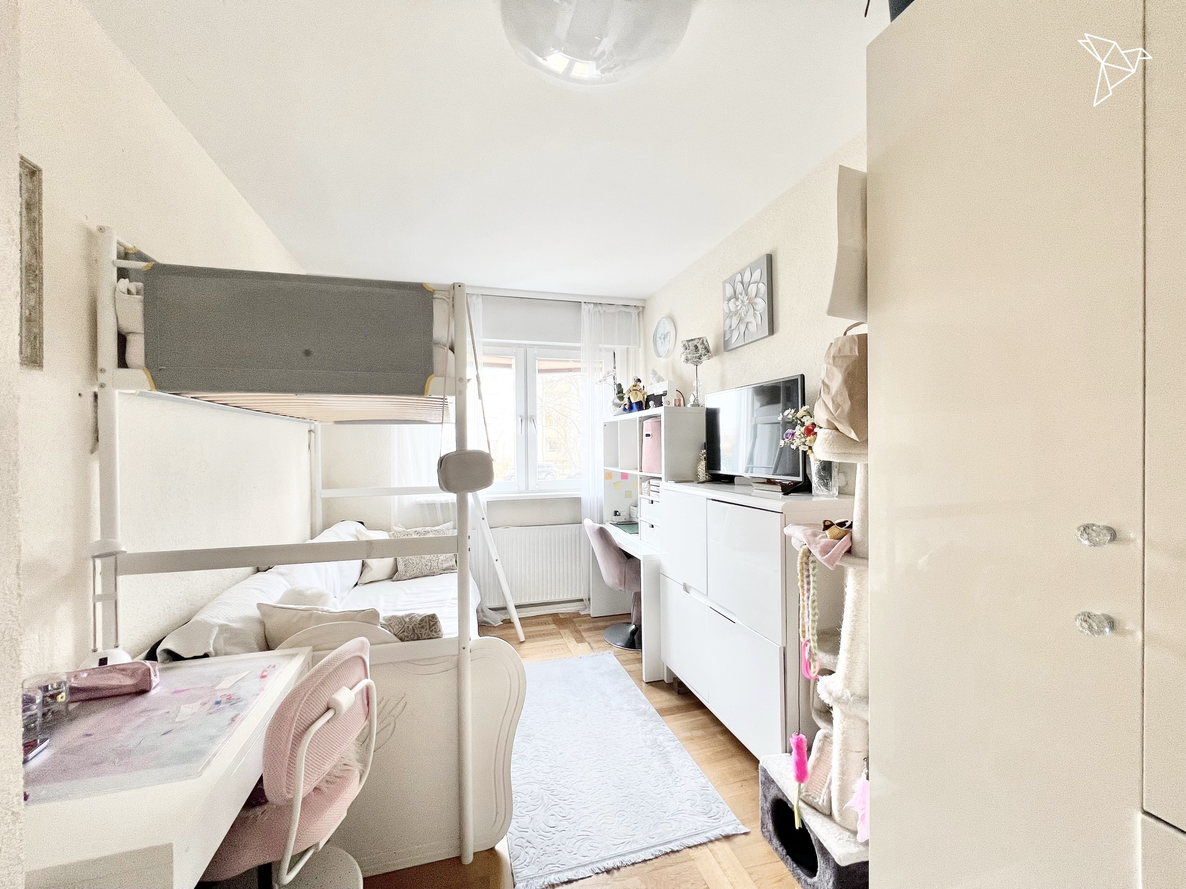 FRANKFURT RUFT 🏙️ Charmante 3-Zimmer-Wohnung mit Balkon & eigenem Garten!