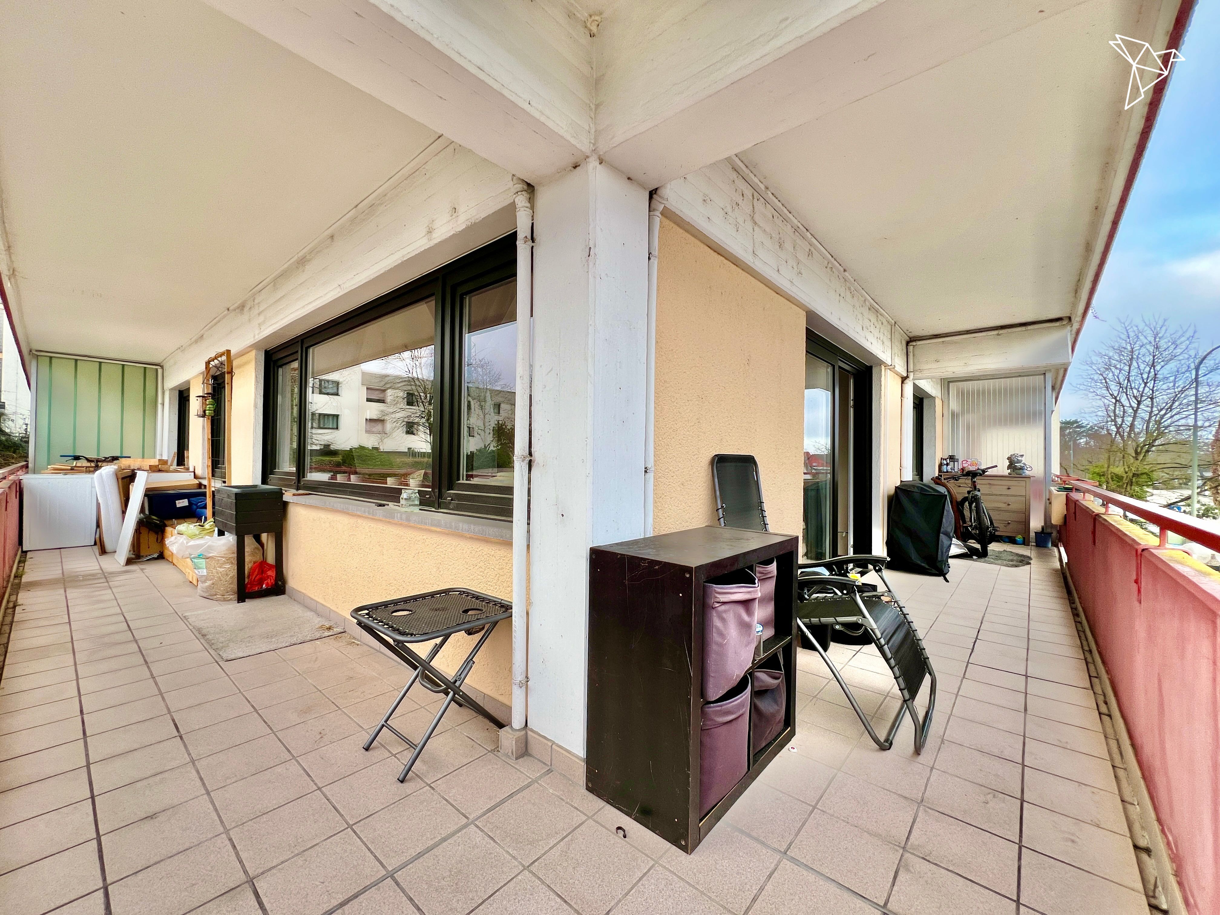 STARKE RENDITE 💰 Charmante 2-Zimmer-Wohnung mit großer Loggia in Hanau!