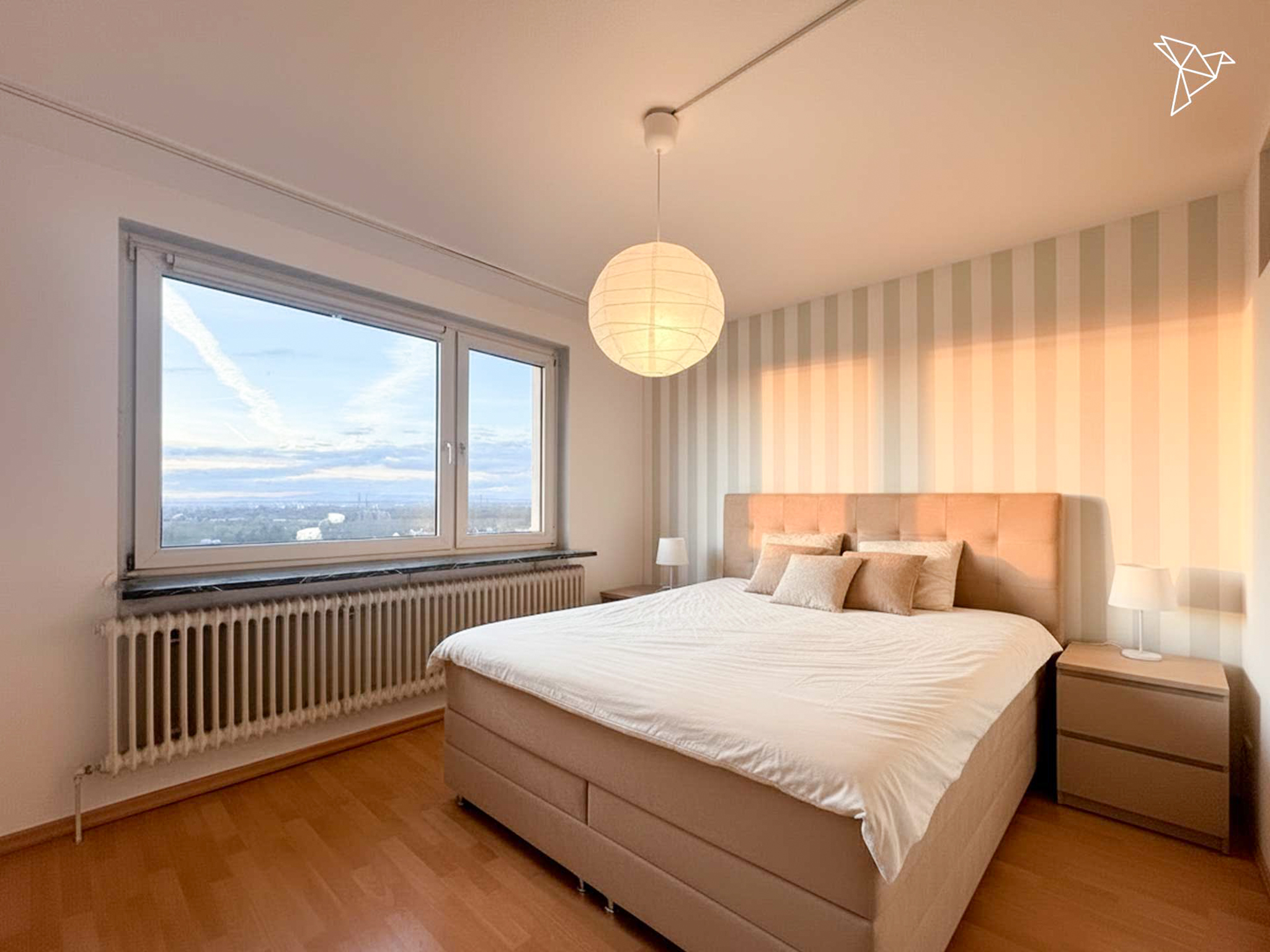LICHTDURCHFLUTETES WOHNEN MIT A+ EFFIZIENZ 🌿 2-Zimmer-Wohnung mit Balkon im 13. Stock in Hanau!