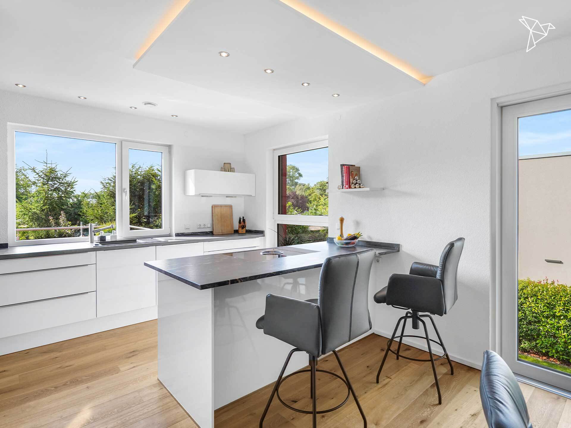 WOHNEN OHNE KOMPROMISSE 🌟 Modernes Einfamilienhaus mit Sauna und Garten in Hattersheim!