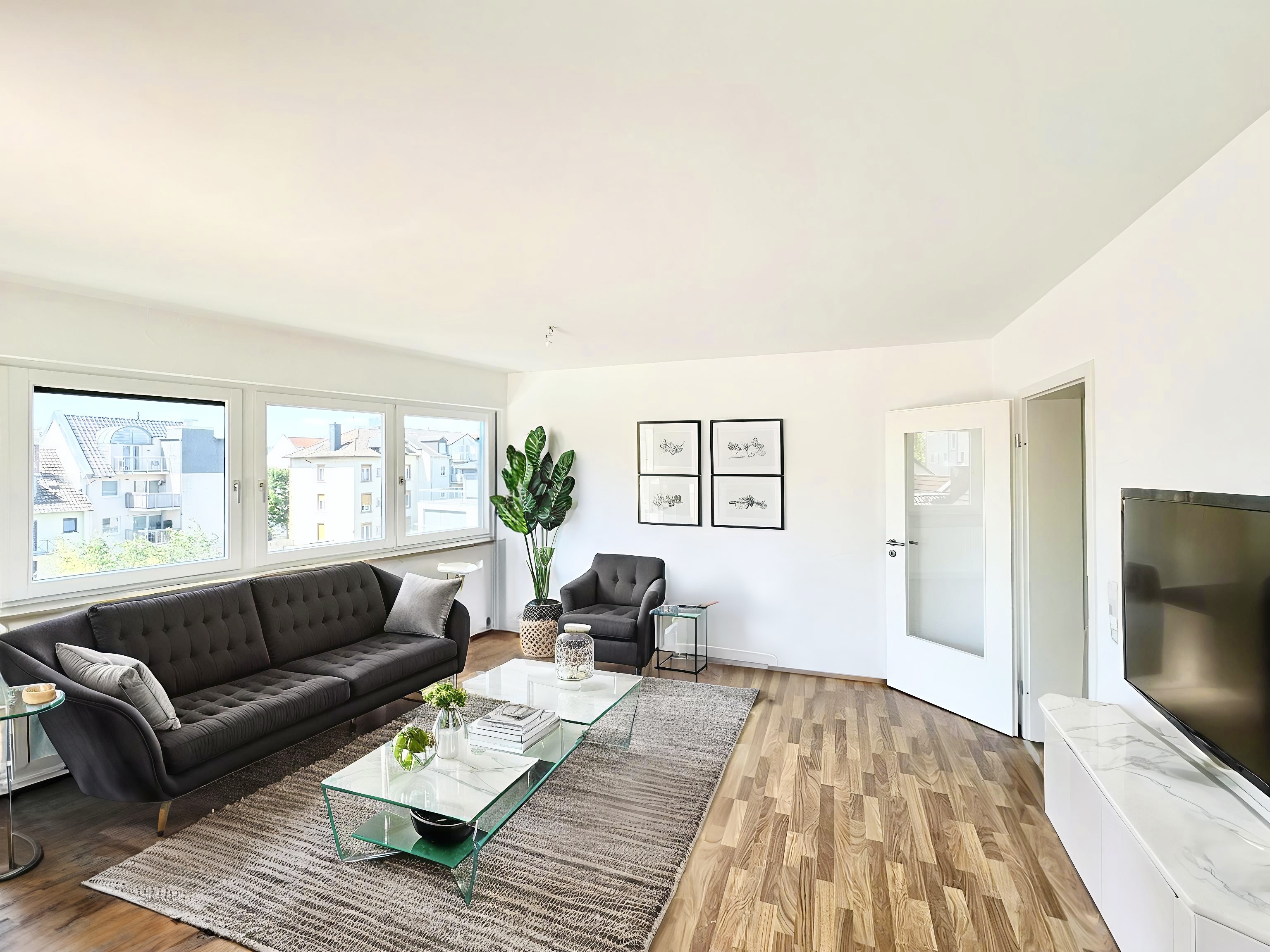 ANKOMMEN UND WOHLFÜHLEN 🌟 Renovierte 3,5-Zimmer-Wohnung in ruhiger Lage von Frankfurt-Süd!