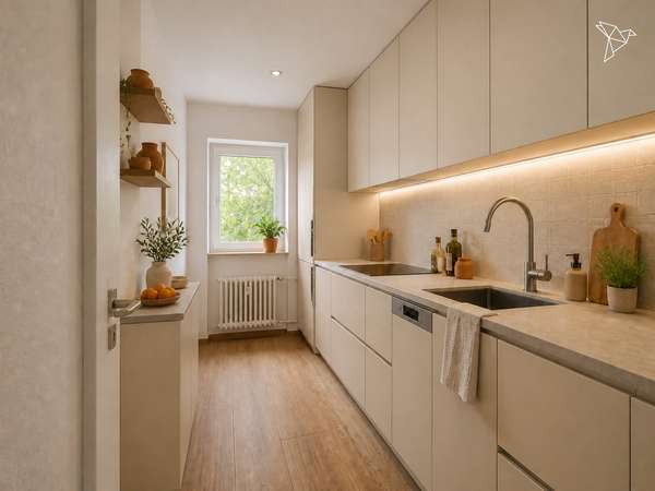POTENZIAL TRIFFT PERSPEKTIVE 🏡 Charmante 2-Zimmer-Wohnung mit Loggia in Rüsselsheim!