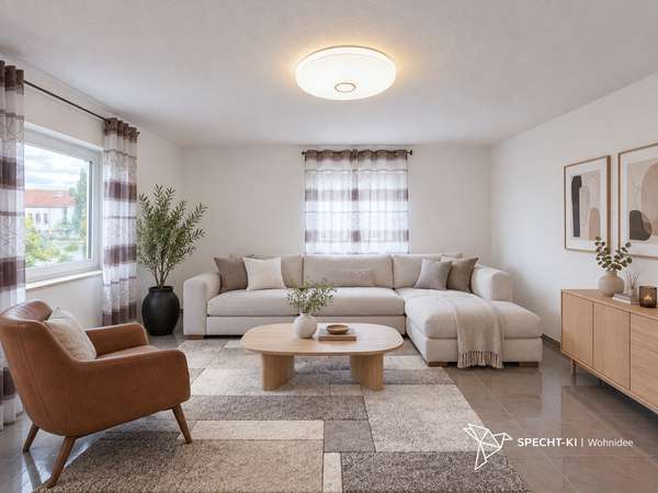Helle Etagenwohnung mit gemütlicher Loggia in Karlstein am Main