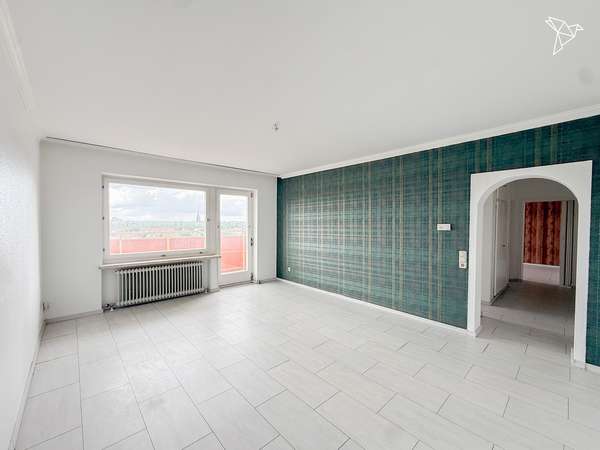 EIGENTUM STATT MIETE 🏡  Lichtdurchflutete 2-Zimmer-Wohnung mit Balkon & Tiefgarage in Hattersheim