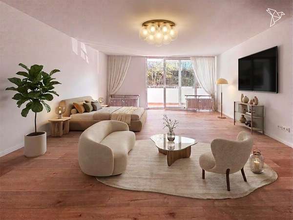 TAUNUSFLAIR FÜR KAPITALANLEGER 💰 Vollständig sanierte 1 Zimmer Wohnung mit Balkon in Bad Homburg!