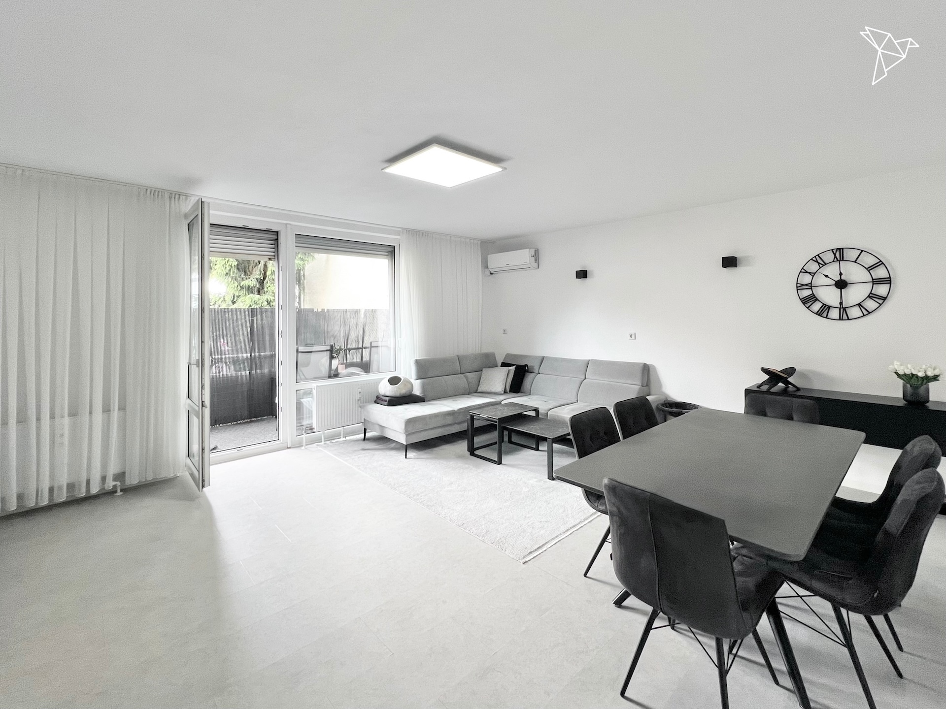 STILVOLLES ZUHAUSE IN FRANKFURT 🏙️ Sanierte 3,5-Zimmer-Erdgeschosswohnung mit Garten!