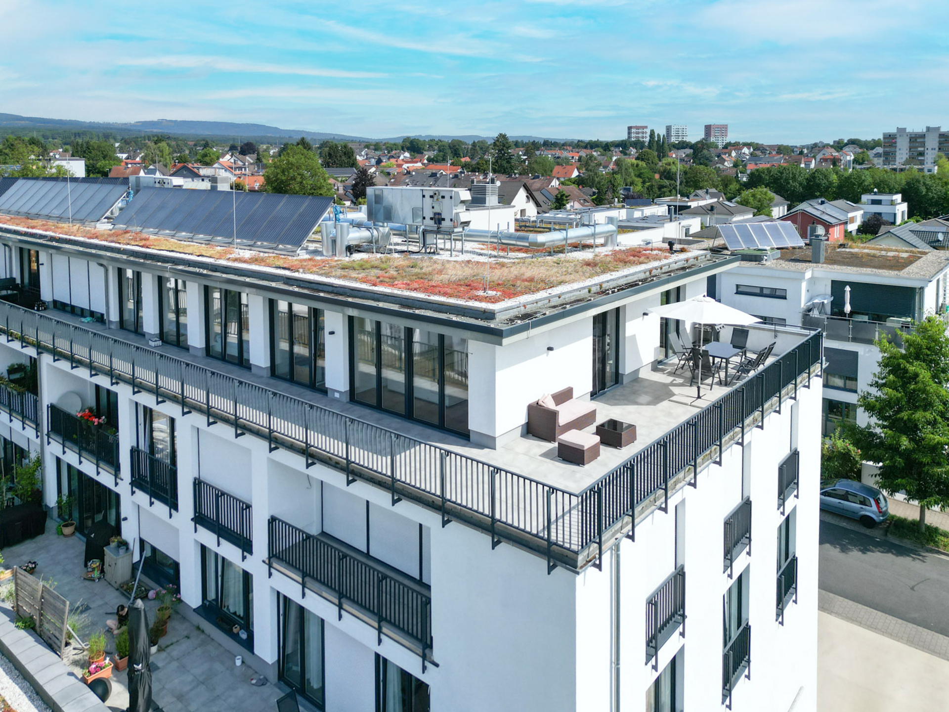 PENTHOUSE - Exklusive 5-Zimmer-Wohnung mit sensationeller Aussicht auf die Frankfurter Skyline!