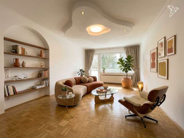 ANKOMMEN UND ABSCHALTEN 🧖🏻‍♀️🌿  Moderne 3-Zimmerwohnung mit Spa Bereich in Wiesbaden!