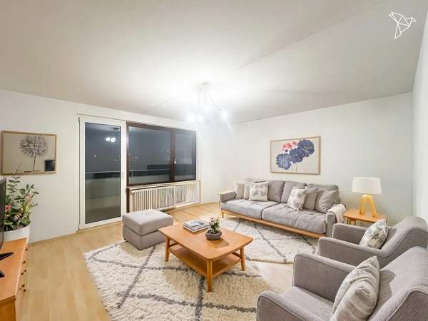 SKYLINE- und MAINBLICK INKLUSIVE 🌇 Charmante 3,5-Zimmer-Wohnung in Frankfurt am Main!