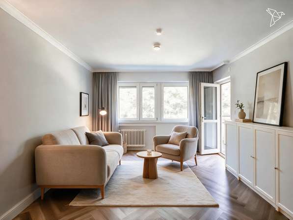 KRONBERGER LEBENSQUALITÄT 🤍 Kernsanierte 3-Zimmer-Wohnung mit Stil und Grünblick!