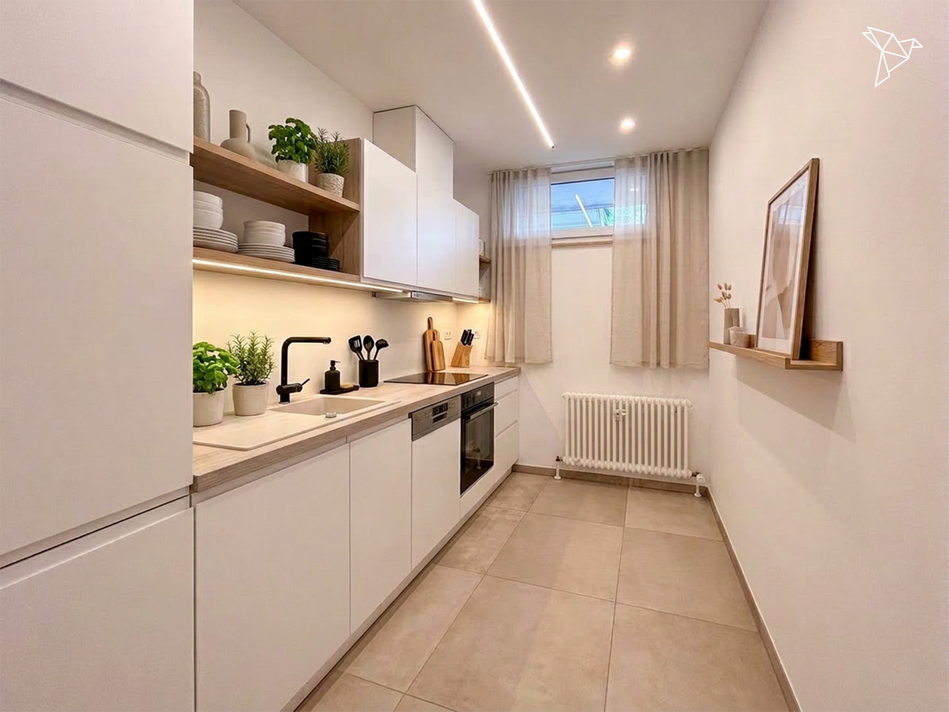 TAUNUSFLAIR FÜR KAPITALANLEGER 💰 Vollständig sanierte 1 Zimmer Wohnung mit Balkon in Bad Homburg!