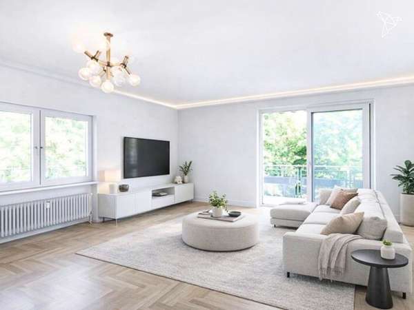 BLICK IN DEN KURPARK 🌟 5-Zimmer-Penthouse mit Rundum-Terrasse in Wiesbaden!