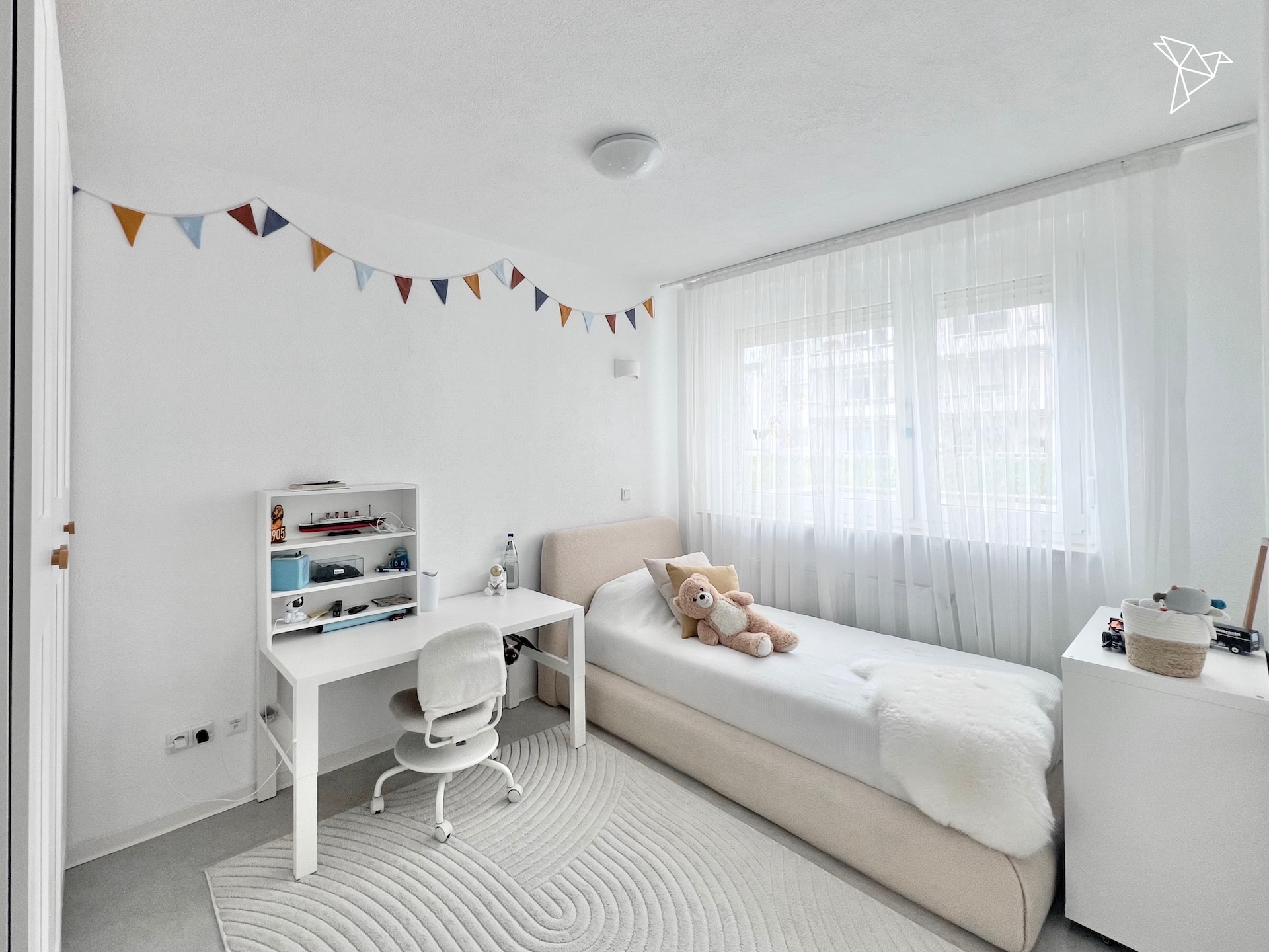 STILVOLLES ZUHAUSE IN FRANKFURT 🏙️ Sanierte 3,5-Zimmer-Erdgeschosswohnung mit Garten!