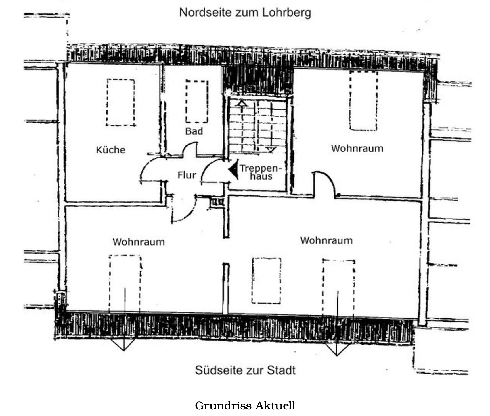 ZWEI FÜR EINS - Geräumige 3-Zimmer-Wohnung mit Entwicklungspotenzial!