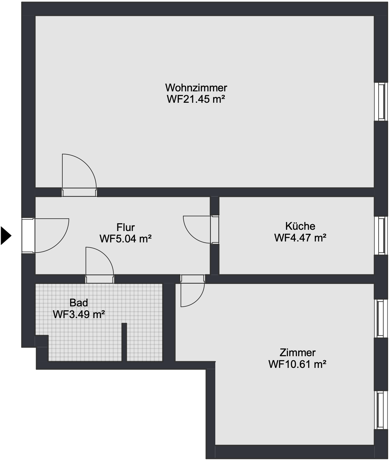 TOP-GEPFLEGT UND MÖBLIERT 🤩 2-Zimmer-Wohnung mit Stellplatz in Köln-Porz!