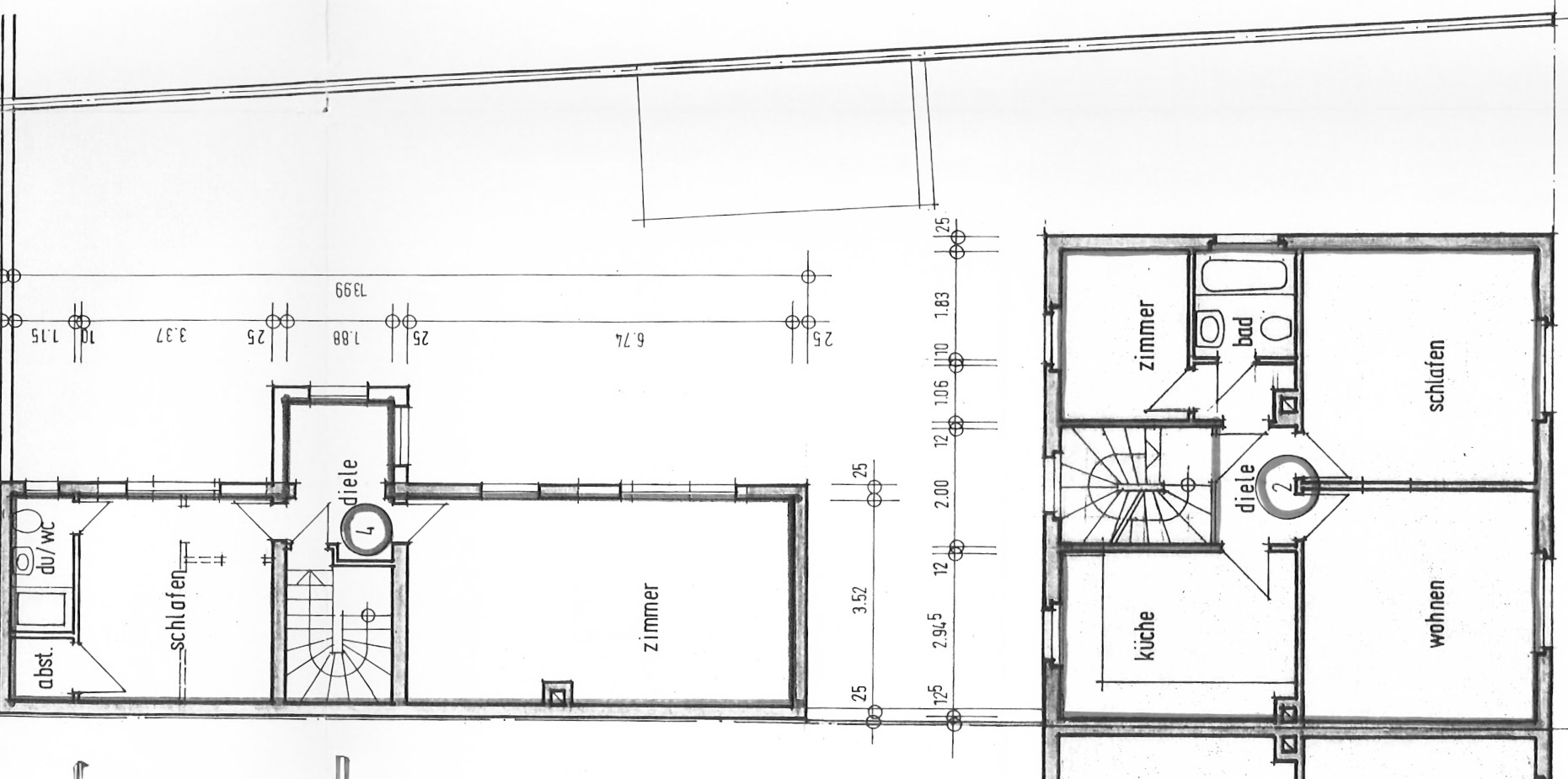 STARKE KAPITALANLAGE 🏠 2 Mehrfamilienhäuser mit insgesamt 5 Wohneinheiten in Dreieich!