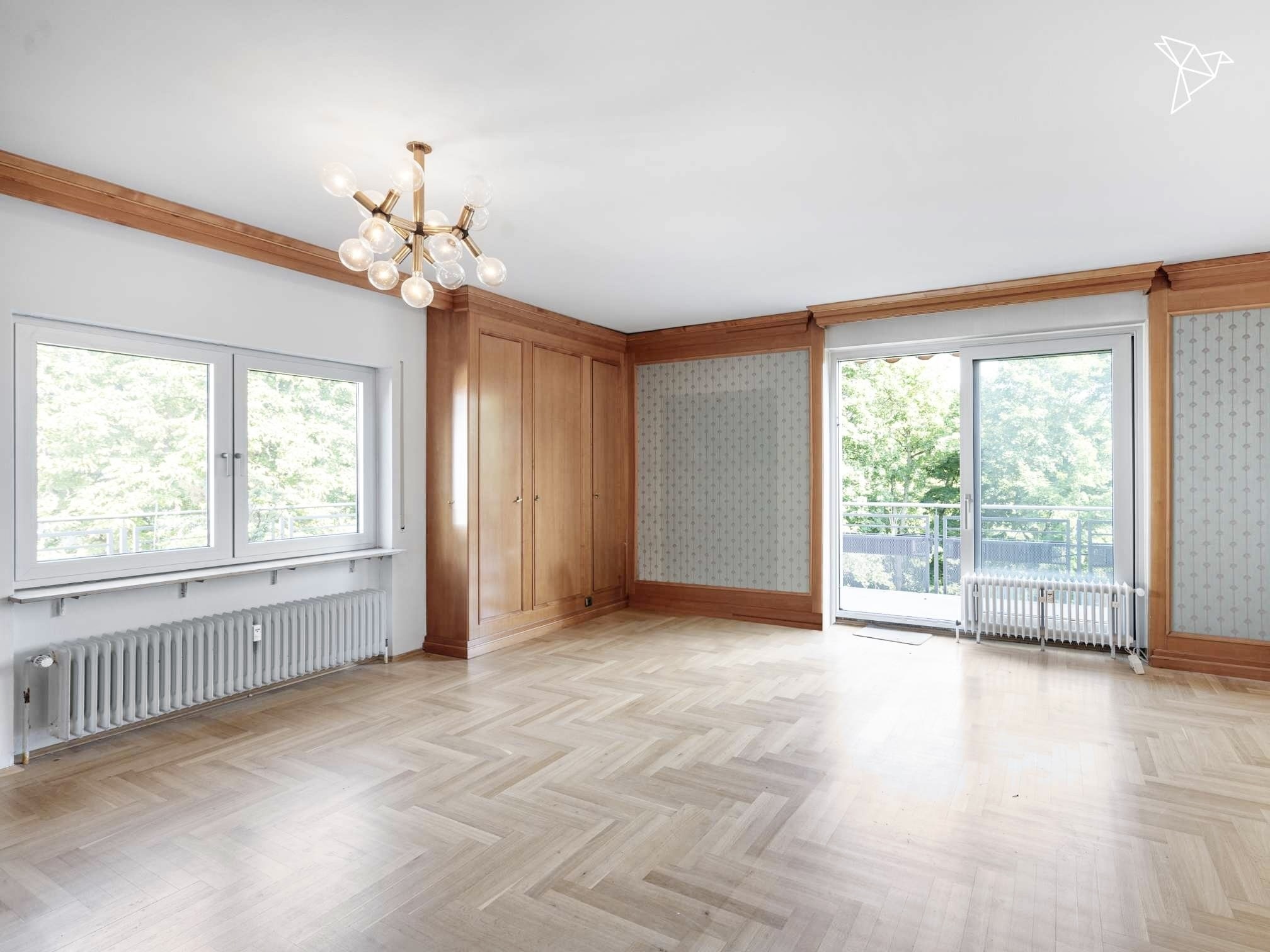 ÜBER DEN DÄCHERN AM KURPARK 🏛️🌿 Stilvolles Penthouse mit Ausblick & Rundumterrasse in Wiesbaden!