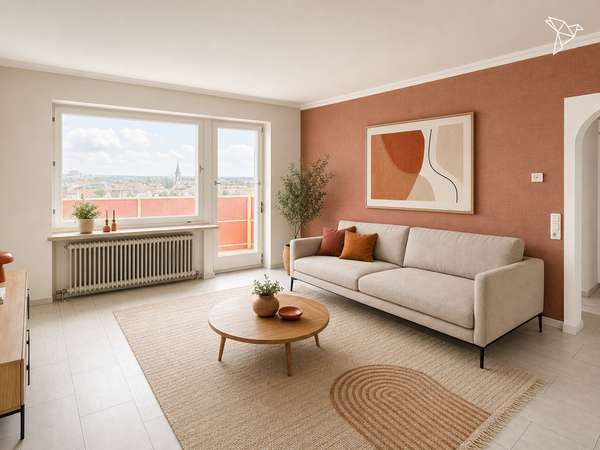 WOHNKOMFORT MIT PERSPEKTIVE ✨ Gemütliche 2-Zimmer-Wohnung mit Balkon und Tiefgarage in Hattersheim!