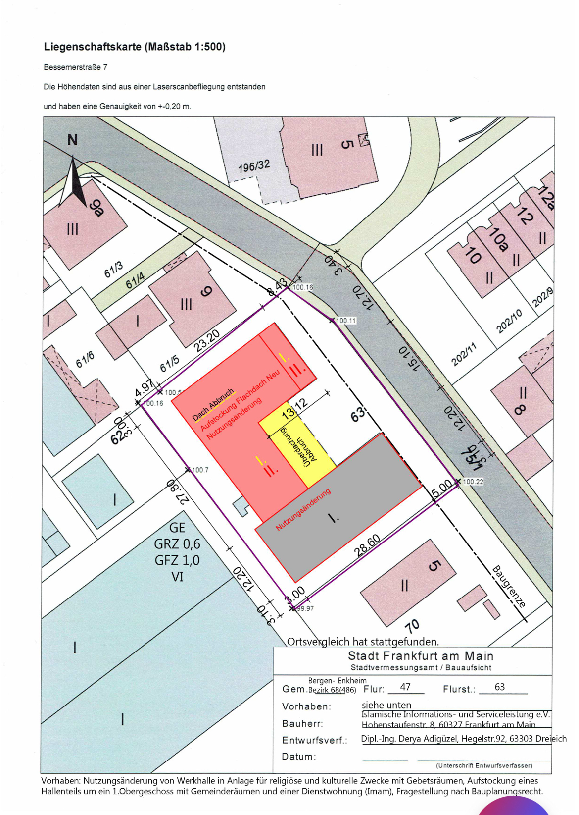 INVESTIEREN IN FRANKFURT 📈 2000 m² Nähe Hessen Center!