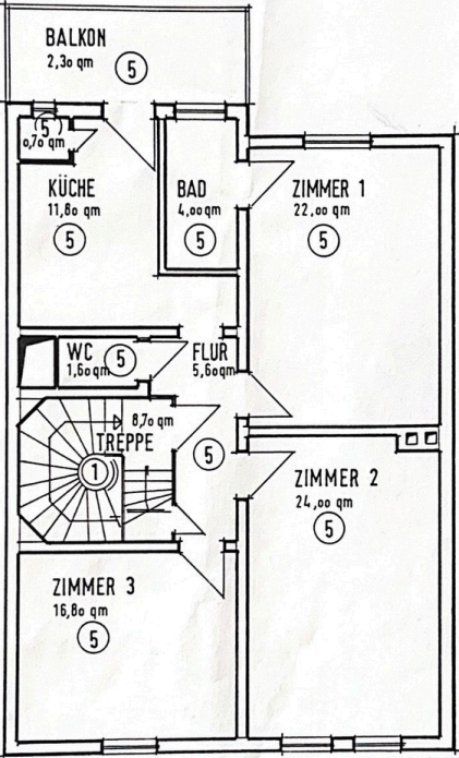 ZU HAUSE IM NORDEND 🤩 Großzügige 3-Zimmer-Wohnung mit Balkon nahe Oeder Weg!