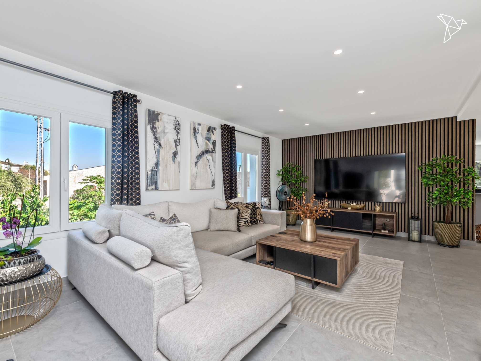 LUXUS UND NATUR IM EINKLANG 🌴 Moderne Traumvilla mit Outdoorküche und Pool in Es Capdellà Mallorca!