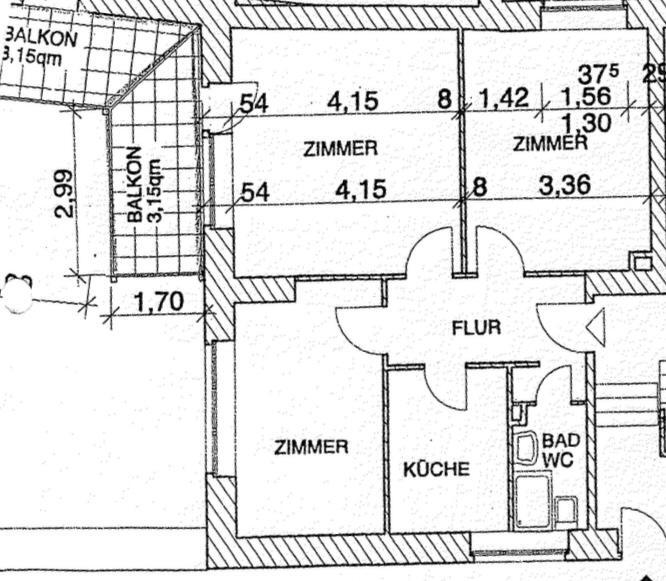 LAGE LAGE LAGE - Sanierte 3-Zimmer-Wohnung in Frankfurt-West!