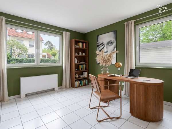 FAMILIENGLÜCK IM HERZEN FRANKFURTS 🌸 Helle Erdegeschosswohnung mit Terrasse und Garten!