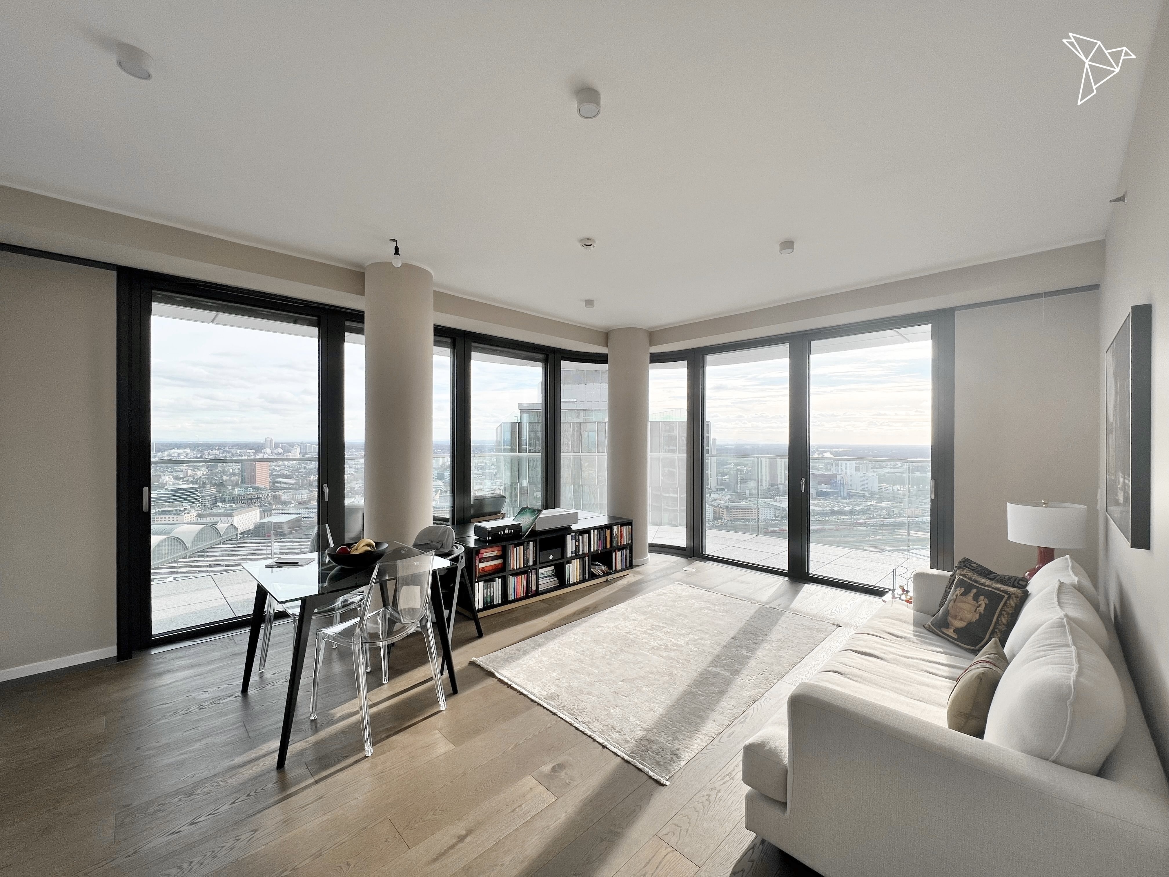 GRAND LIVING IM GRAND TOWER 🏙️ Luxuriöses Wohnen mit Skyline-Blick mitten im Europaviertel!